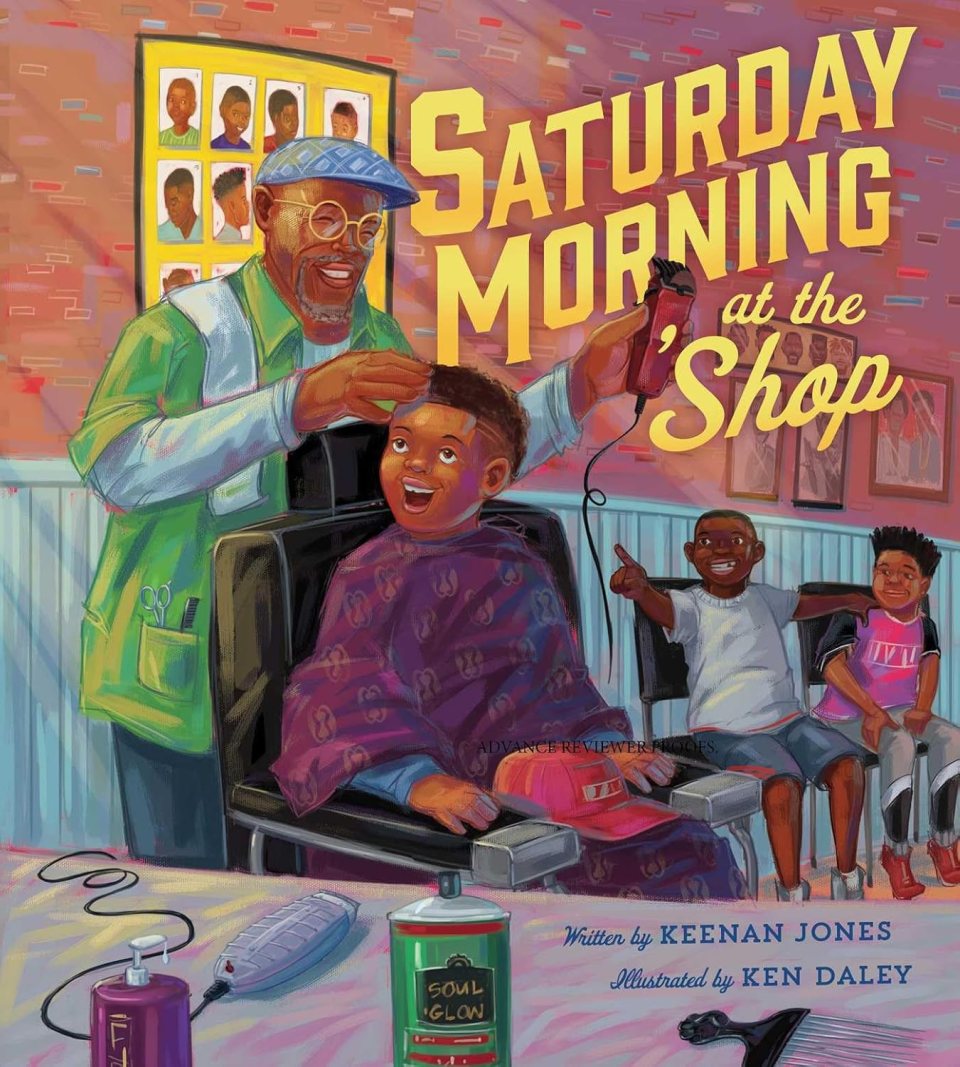 Your 2025 black kids' summer reading list Saturday morning at the ’shop by keenan jones  for the summer reading list