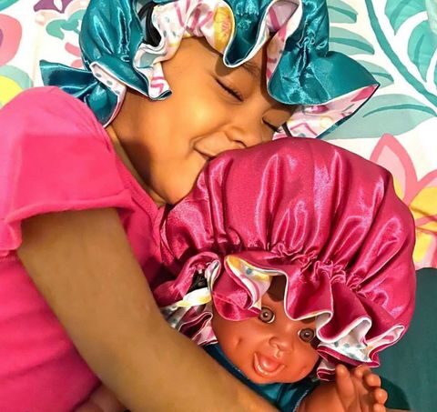 Keep your child's hair healthy and beautiful with orijin bees' hair bonnets Successful black parenting