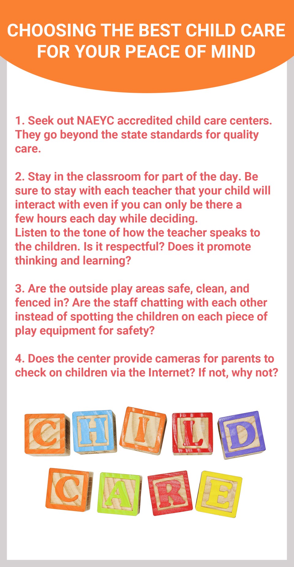Child care anxiety is real! Here is how to have a peace-of-mind Child care peace of mind 2 on successful black parenting magazine