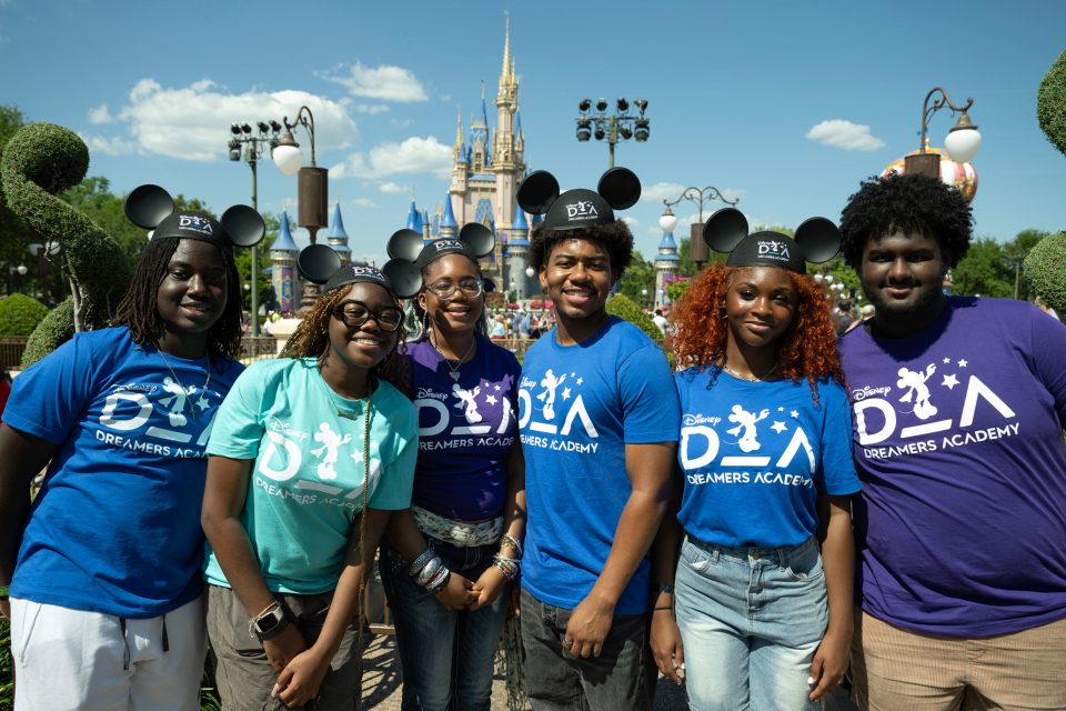 The magic behind disney dreamers academy: why your teen should apply for 2026 Students from the houston, texas area are all smiles on the first day of the disney dreamers academy 2025 at walt disney world resort. These students are among the 100 disney dreamers who participated in a festive parade at magic kingdom park on march 27, 2025. (mark ashman, photographer)