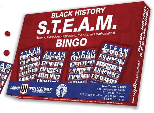 The ultimate holiday gift guide for kids: supporting black-owned businesses Steam bingo copy on successful black parenting magazine