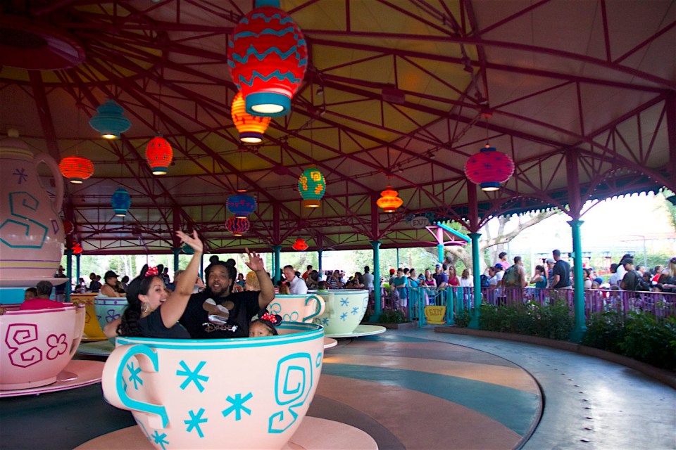 Disney on a dime: we survived disney for one day Tea cups on successful black parenting magazine