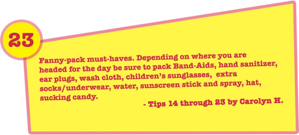 23 parent-tested tips to keep your child happy on long trips Tip 23