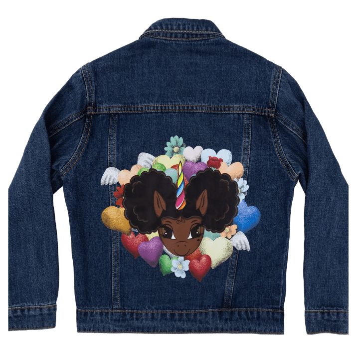 Black unicorns: celebrating diversity and inclusion in toys Black unicorn jacket on successful black parenting magazine