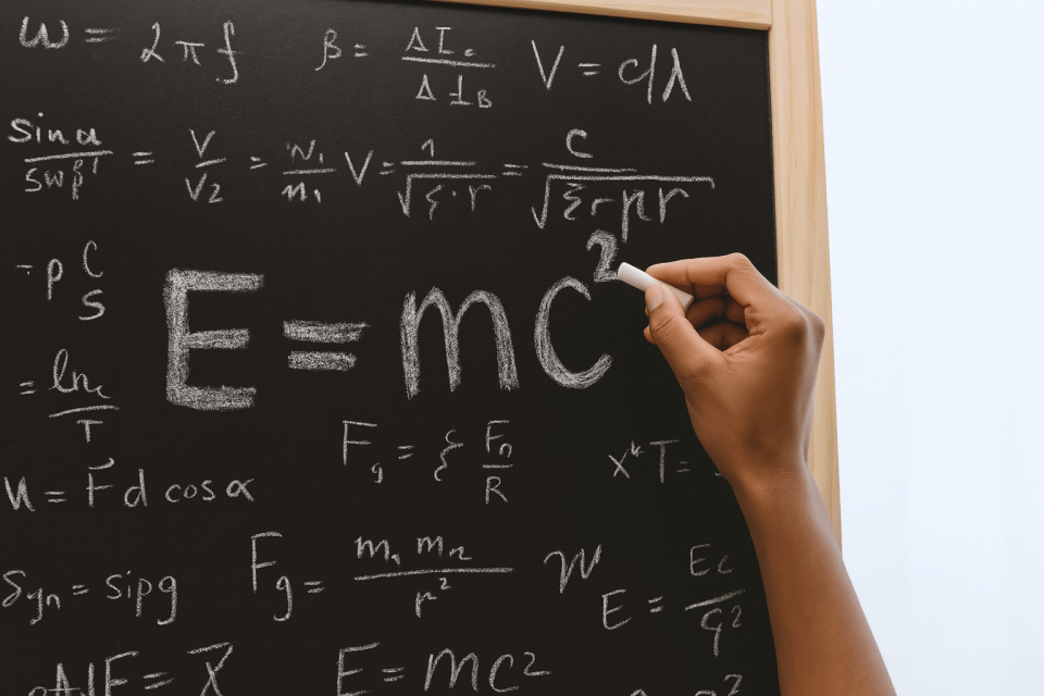 Child struggling with math? 12 signs and 7 ways to help Student solving math equations on chalkboard representing active math engagement