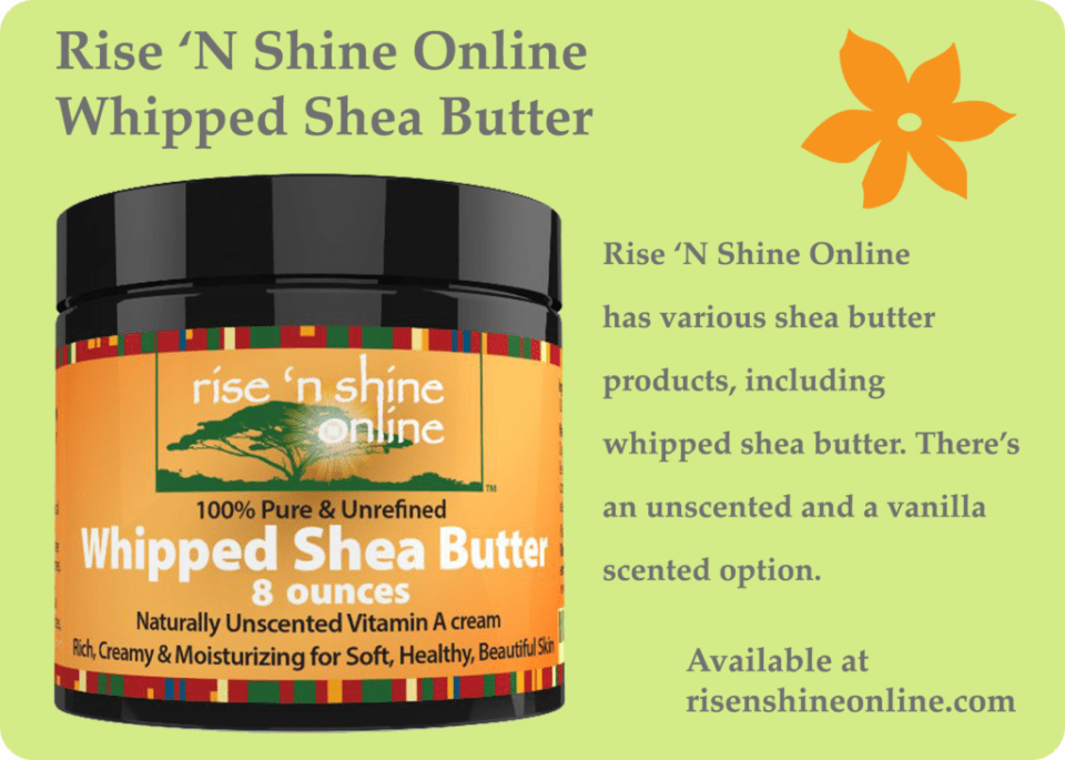 African shea butter for glistening summer skin Rise n shine online