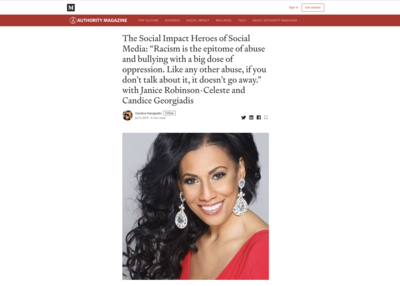 Janice Robinson-Celeste on the social impact of heroes, featured on Medium.