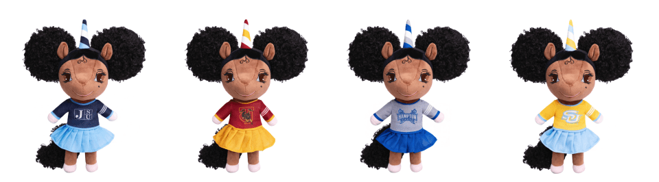 Black unicorns: celebrating diversity and inclusion in toys Hbcu black unicorn dolls