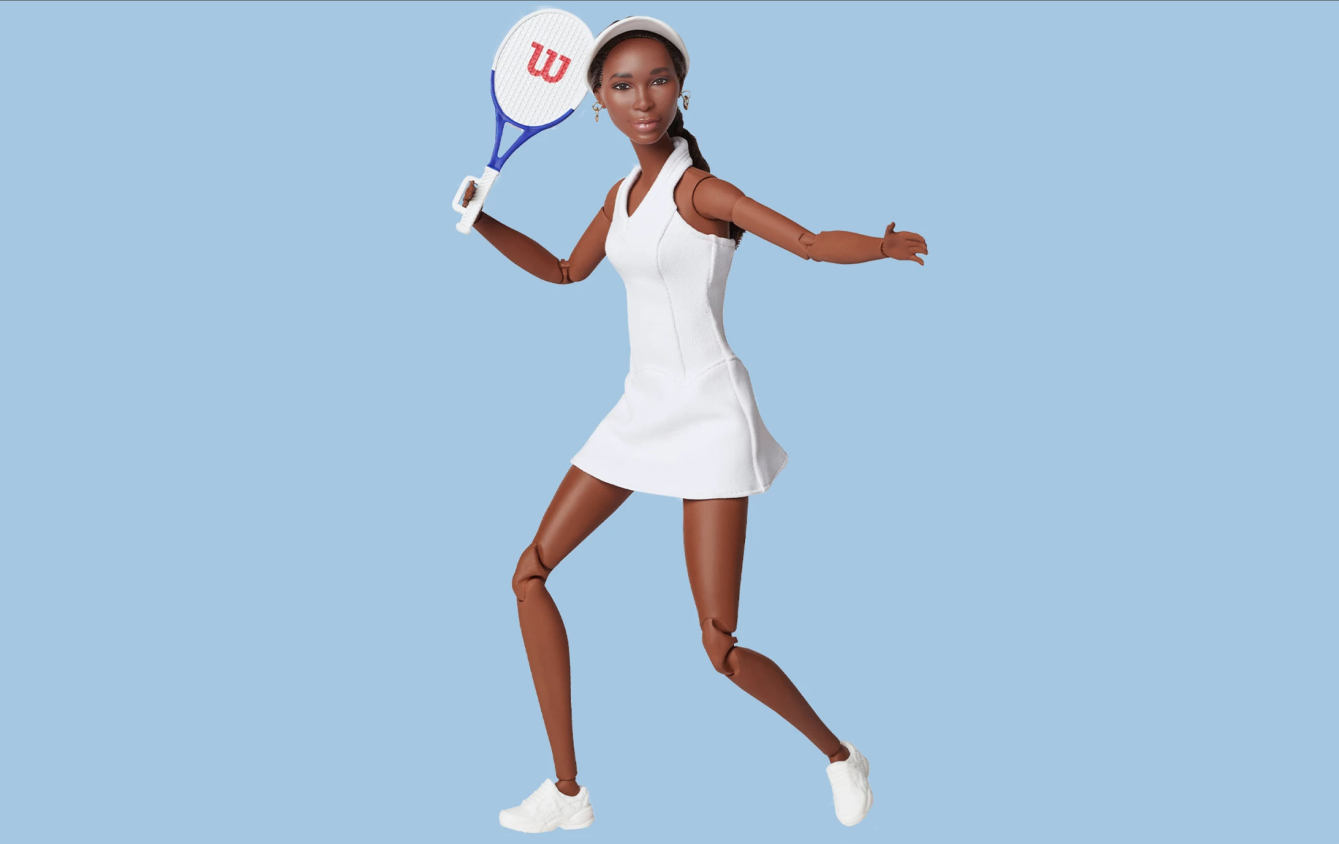Venus williams as a barbie doll